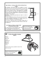 Preview for 12 page of Faber Dama 30 SS Installation Instructions; Use And Care Information