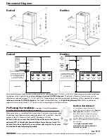 Preview for 2 page of Faber Diamante Isola Dimensions