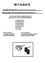 Faber DUCTCLPL Installation Instructions preview