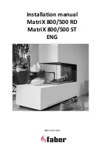 Faber e-MatriX 800-500 RD Installation Manual preview