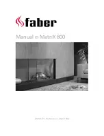 Preview for 1 page of Faber e-MatriX 800 User Manual