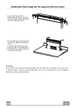 Preview for 30 page of Faber FABULA BK RB Instruction Manual