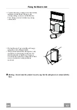 Preview for 33 page of Faber FABULA BK RB Instruction Manual