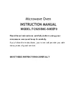 Faber FBI MWO 25L CGS BK Instruction Manual preview