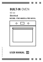 Preview for 1 page of Faber FBO 660SS User Manual