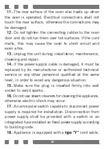 Preview for 10 page of Faber FBO 660SS User Manual