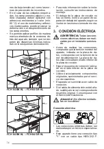 Preview for 74 page of Faber FCH 84 GR User Manual