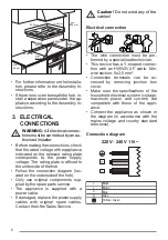 Preview for 6 page of Faber FCH 95 BK KL User Manual