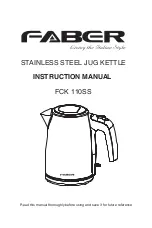 Faber FCK 110SS Instruction Manual preview
