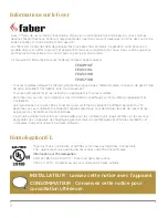 Preview for 77 page of Faber FEG4916F Instruction Manual