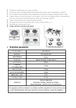 Preview for 3 page of Faber FS CASA S1500 Instruction Manual