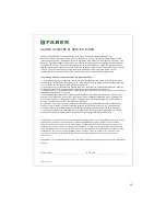 Preview for 35 page of Faber GLAS36SS300-B Installation Instructions Manual