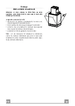 Preview for 28 page of Faber GLORY PRO X/V A 60 LOGIC Instruction Manual