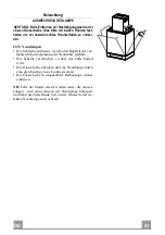 Preview for 41 page of Faber GLORY PRO X/V A 60 LOGIC Instruction Manual