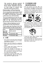 Preview for 5 page of Faber HEAVEN 2.0 X FLAT KL A90/2 User Manual