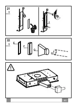 Предварительный просмотр 43 страницы Faber HEAVEN GLASS 2.0 Instruction Manual