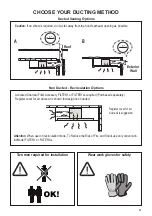 Preview for 11 page of Faber HIGH-LIGHT Series Installation Instructions; Use And Care Information