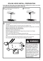 Preview for 13 page of Faber HIGH-LIGHT Series Installation Instructions; Use And Care Information