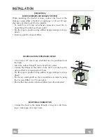 Preview for 18 page of Faber In-Nova Smart Instruction Manual