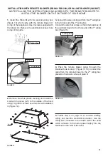 Preview for 11 page of Faber INCA PRO PLUS INPL3019SSNB-B Installation Instructions; Use And Care Information