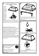 Preview for 15 page of Faber INCA PRO PLUS INPL3019SSNB-B Installation Instructions; Use And Care Information