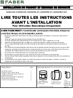 Preview for 7 page of Faber MUDAMPER6 Installation And Safety Instructions