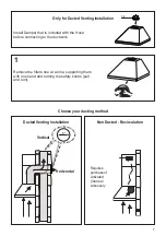 Preview for 7 page of Faber Nova PRO NOPR30SSV Installation Instructions; Use And Care Information