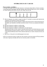 Preview for 55 page of Faber Nova PRO NOPR30SSV Installation Instructions; Use And Care Information