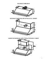 Предварительный просмотр 5 страницы Faber Ostro 30 SS 400 cfm Installation Instructions; Use And Care Information