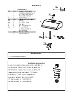 Предварительный просмотр 6 страницы Faber Ostro 30 SS 400 cfm Installation Instructions; Use And Care Information