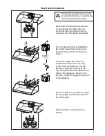 Preview for 9 page of Faber Ostro 30 SS 400 cfm Installation Instructions; Use And Care Information