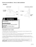 Предварительный просмотр 8 страницы Faber RB1200 Installation Instructions; Use And Care Information