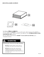 Preview for 6 page of Faber RB900 Installation Instructions; Use And Care Information