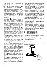 Preview for 22 page of Faber SAN T30 X User Manual