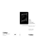 Faber SILVA Installation Manual And User'S Manual preview