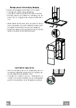 Предварительный просмотр 34 страницы Faber STILO ISOLA/SP Instruction Manual