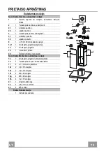 Предварительный просмотр 73 страницы Faber STILO ISOLA/SP Instruction Manual