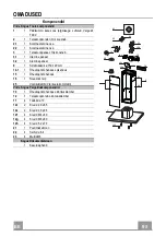 Предварительный просмотр 95 страницы Faber STILO ISOLA/SP Instruction Manual