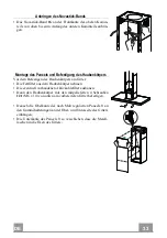 Предварительный просмотр 33 страницы Faber STILO ISOLA X A120 RB Instruction Manual