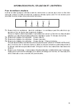 Preview for 30 page of Faber STILO STIL24SS600-B Installation Instructions; Use And Care Information