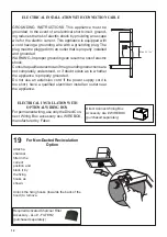 Preview for 12 page of Faber STILO STIL24SSV Installation Instructions; Use And Care Information