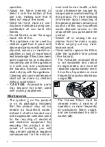 Preview for 4 page of Faber T-LIGHT ISOLA EV8P WH MATT A100 User Manual