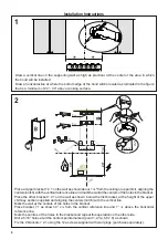 Preview for 8 page of Faber TENDER TEND30BSV Installation Instructions; Use And Care Information