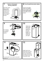 Preview for 10 page of Faber TENDER TEND36SS600-B Installation Instructions; Use And Care Information