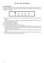 Preview for 12 page of Faber TENDER TEND36SS600-B Installation Instructions; Use And Care Information