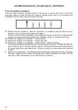 Preview for 26 page of Faber TENDER TEND36SS600-B Installation Instructions; Use And Care Information