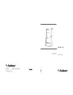 Faber VASKA C11 User Manual preview