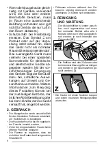 Preview for 8 page of Faber VOLUTE 900 INOX User Manual