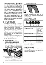 Preview for 40 page of Faber VOLUTE 900 INOX User Manual