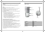 Предварительный просмотр 2 страницы Faberlic HOME QH-09 Manual